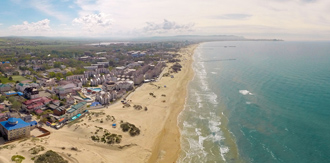 Олимпийская деревня в Анапе: песочные пляжи